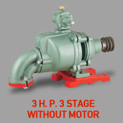 3 H. P. 3 Stage Without Motor